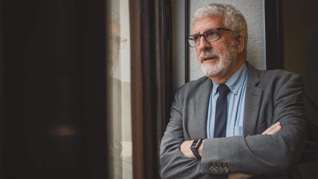 Gregorio Luri, en Madrid, en el Colegio Libre de Eméritos.