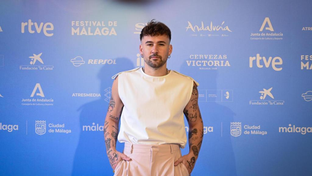 Dani Fernández en el Festival de Málaga.