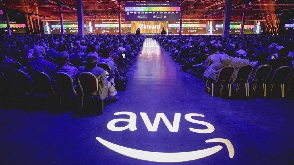 Un congreso de Amazon Web Services. Imagen de archivo.