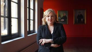 Rosa Bolea, primera rectora de la Universidad de Zaragoza, horas después de su elección