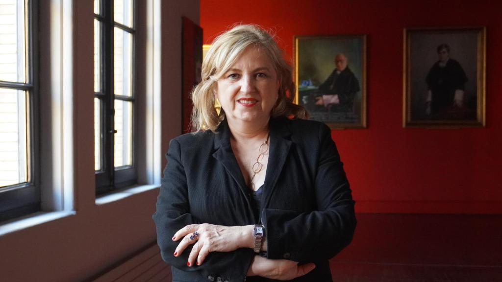 Rosa Bolea, primera rectora de la Universidad de Zaragoza, horas después de su elección
