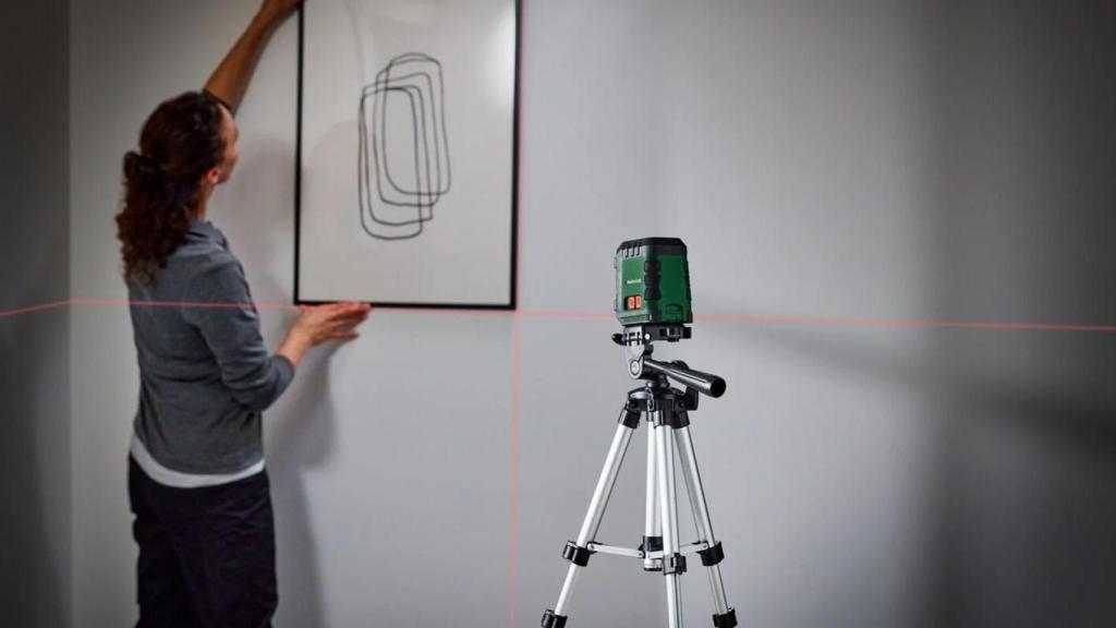 Nivel láser de Lidl.