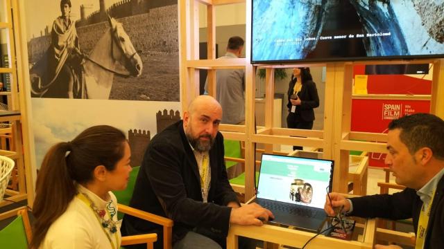El diputado de turismo, Javier Figueredo, presente en el festival de cine de Málaga