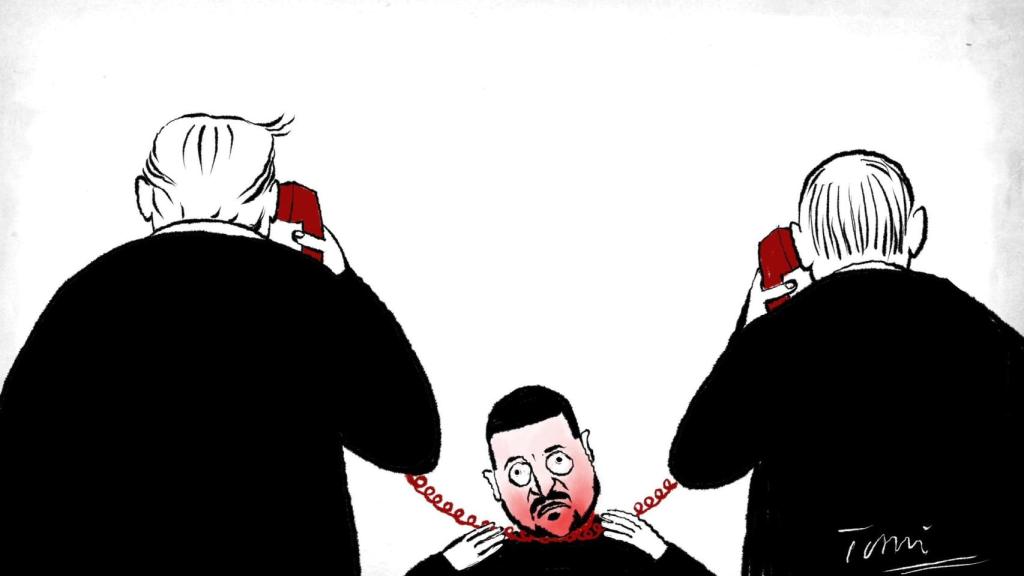 El teléfono rojo de Trump y Putin.