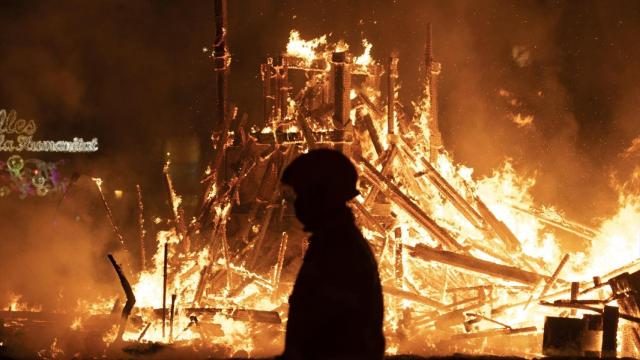 Foto de archivo de la cremà. Jorge Gil / Europa Press