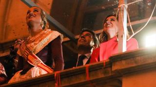 El 'president' de la Generalitat, Carlos Mazón, ha acudido esta noche al Ayuntamiento de Valencia para presenciar la 'Cremà' con la que se pone fin a las Fallas de 2025. Jorge Gil/Europa Press