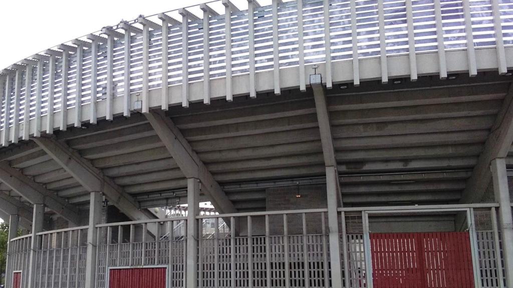 El exterior de la Plaza de Toros de Getafe.