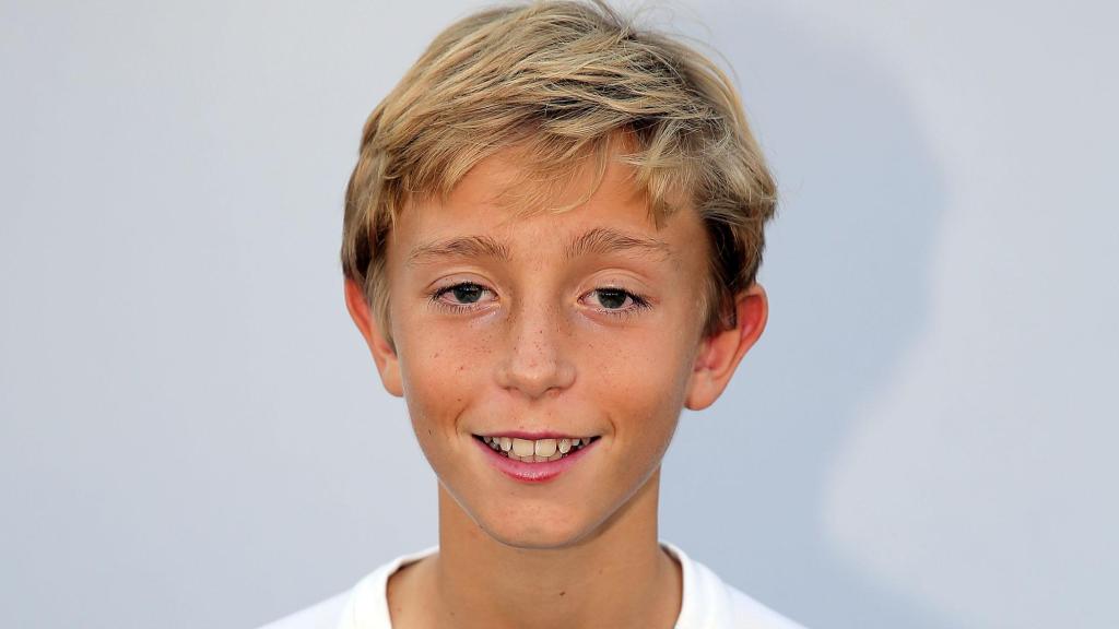 Dejan Huijsen en su etapa con el Málaga CF