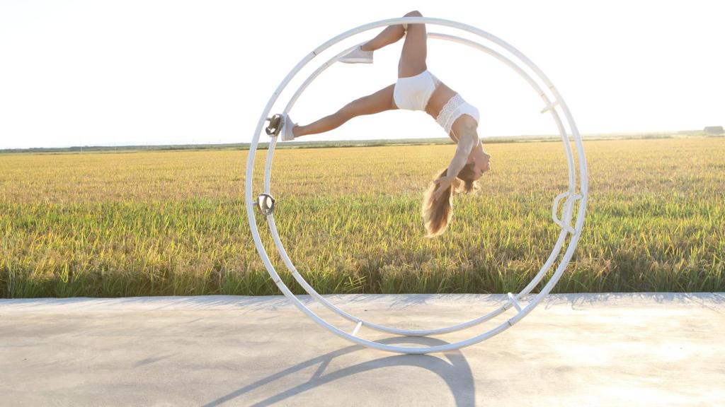 Raquel Carpio, especialista en rueda alemana.