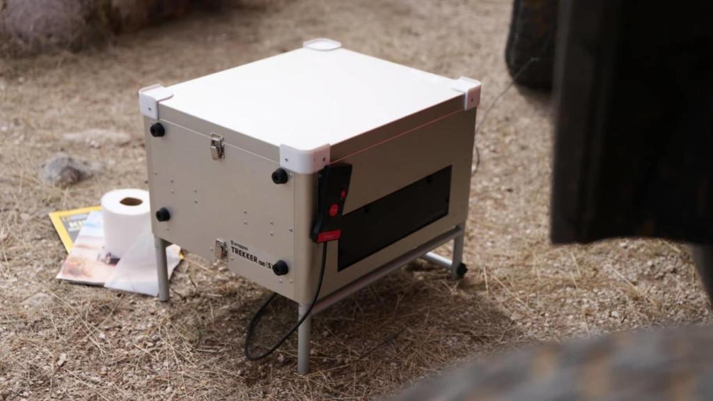 Modelo original de inodoro portátil Trekker