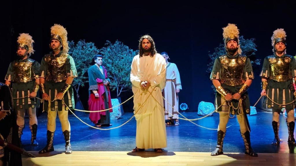 Una imagen del montaje.