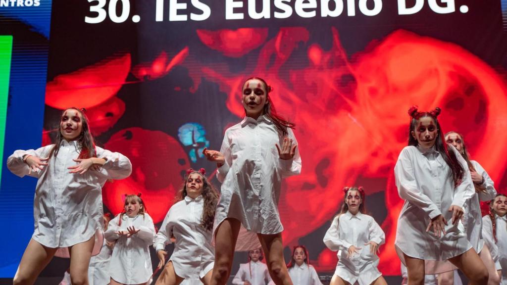 Actuación del colegio Eusebio da Guarda en Intercentros 2024