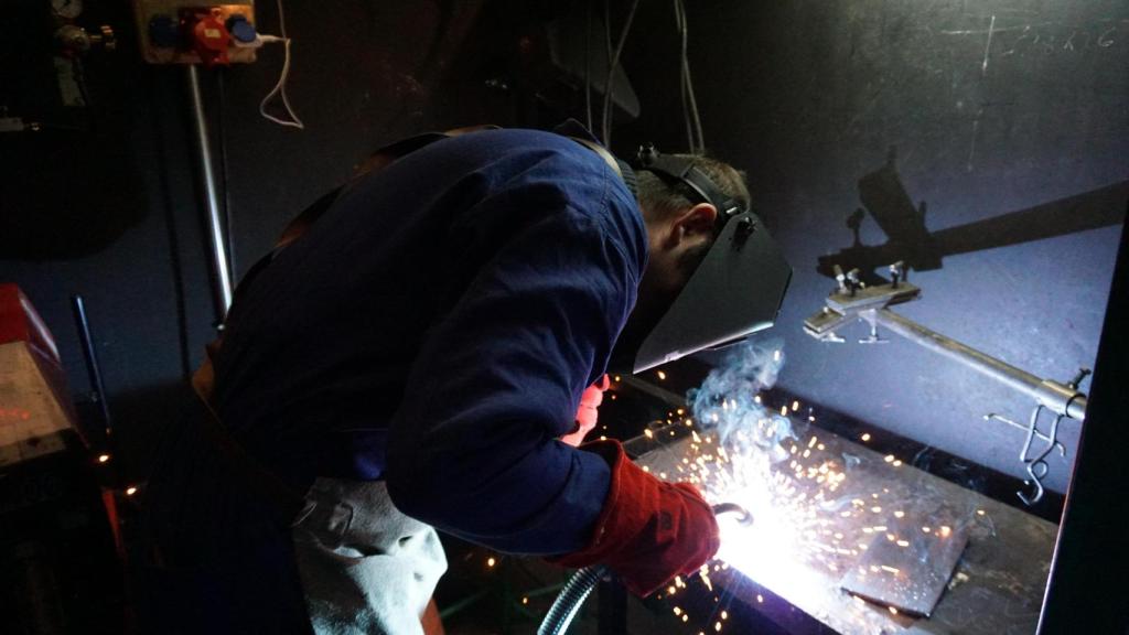 Un soldador en Valladolid