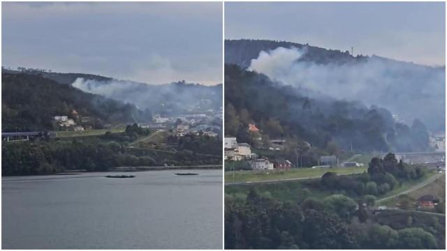 Redondela (Pontevedra) registra dos incendios forestales que afectaron a un total de 2,99 hectáreas
