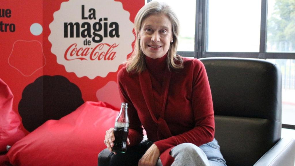 La jefa de comunicación Noroeste Coca-Cola Europacific Partners Iberia, María Sande.