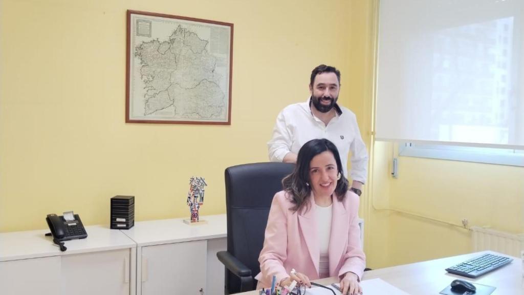 Directora y jefe de estudios del centro