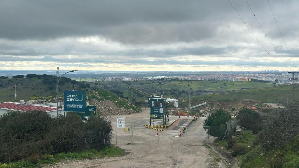 La ubicación en Colmenar Viejo donde se construirá la planta de biogás.