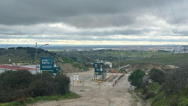 La ubicación en Colmenar Viejo donde se construirá la planta de biogás.