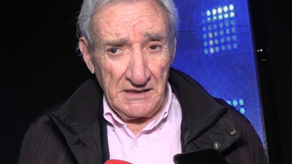 Luis del Olmo, en su último acto público.