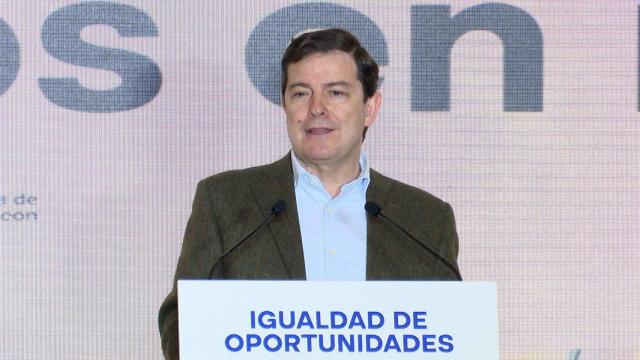 El presidente de la Junta, Alfonso Fernández Mañueco