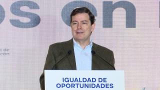 El presidente de la Junta, Alfonso Fernández Mañueco