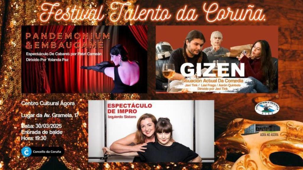 Feria Talento da Coruña de Microteatro e Improvisación.