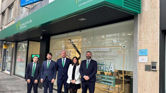 Inauguración de la oficina de Eurocaja Rural en Murcia.