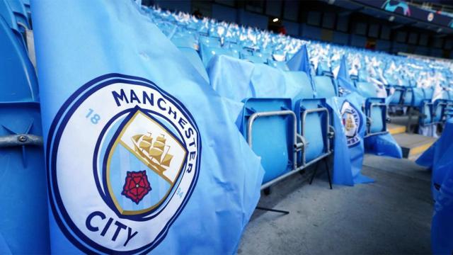 Escudo del Manchester City.
