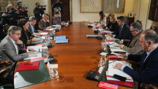 El pleno del Consell, durante la reunión para aprobar los Presupuestos de 2025. Jorge Gil / Europa Press