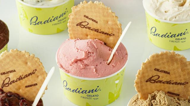 Helados de Badiani.