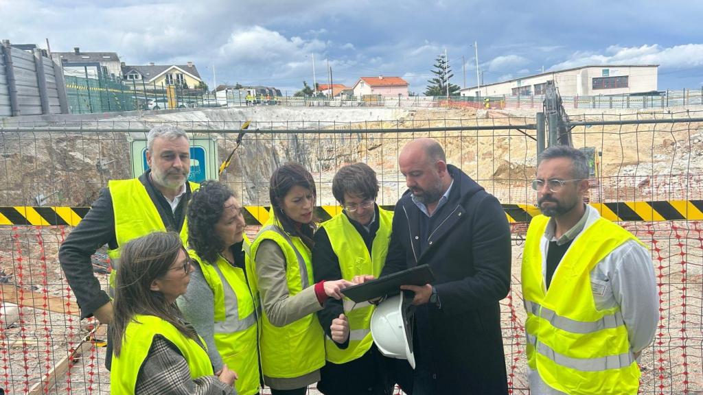 Demolición del hotel de pacientes de A Coruña.