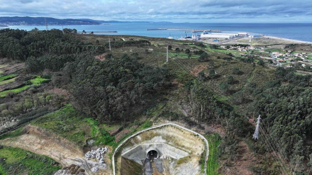 Imagen del puerto exterior de A Coruña.