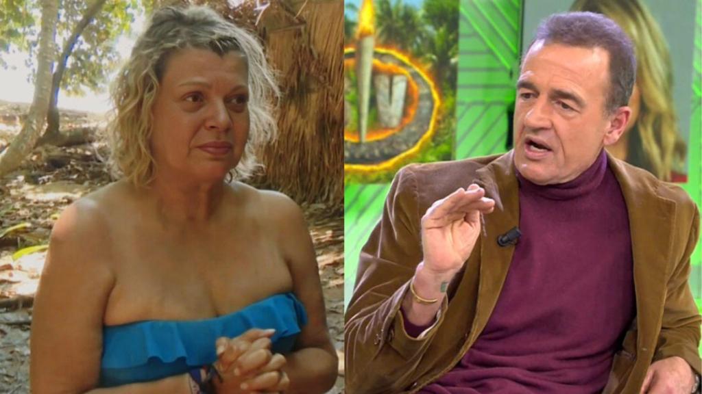 Alessandro Lequio y Terelu Campos, en un fotomontaje