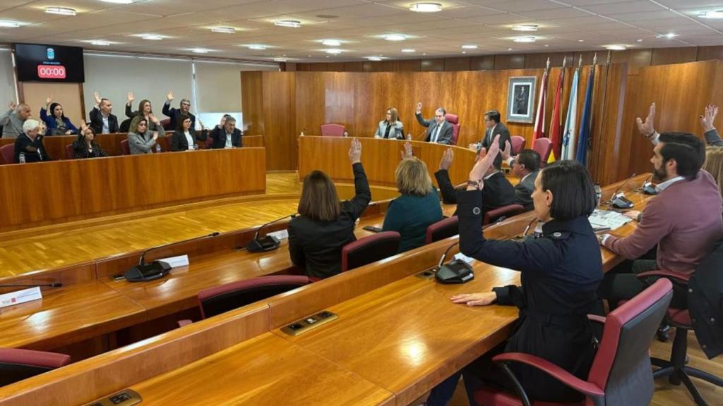 Imagen del pleno celebrado este jueves.