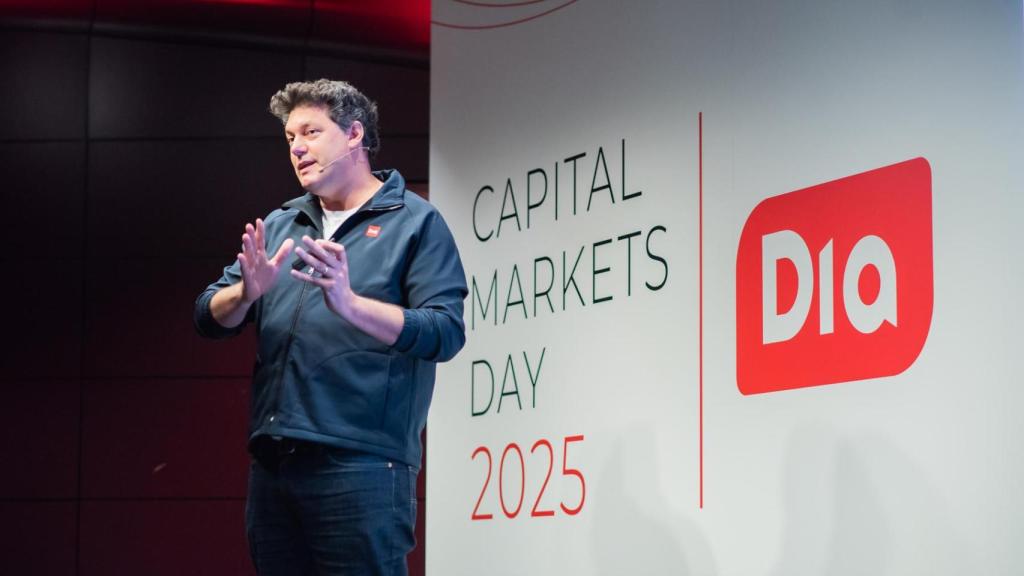 Ricardo Álvarez, CEO de Dia España en la presentación del plan estratégico de Dia.