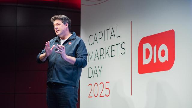 Ricardo Álvarez, CEO de Dia España en la presentación del plan estratégico de Dia.