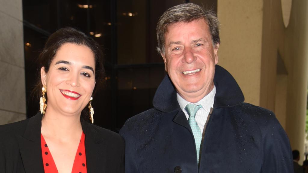 Bárbara Mirjan y Cayetano Martínez de Irujo en una imagen reciente, en un acto público.