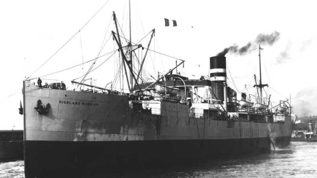 El carguero 'Highland Warrior'.