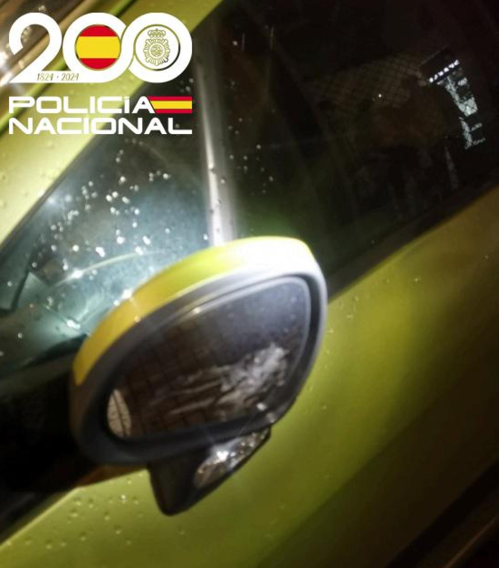 Espejos retrovisores dañados