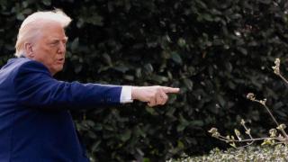 El presidente de Estados Unidos, Donald Trump, en la Casa Blanca en Washington.