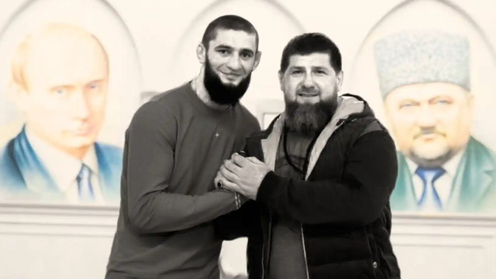 Khamzat Chimaev y Ramzan Kadyrov.