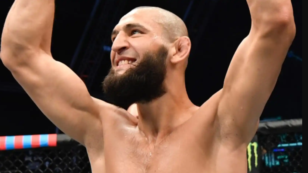 Khamzat Chimaev, luchador de la UFC.