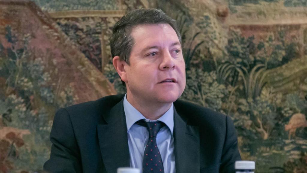 Page durante una reunión del Consejo de Gobierno de Castilla-La Mancha.