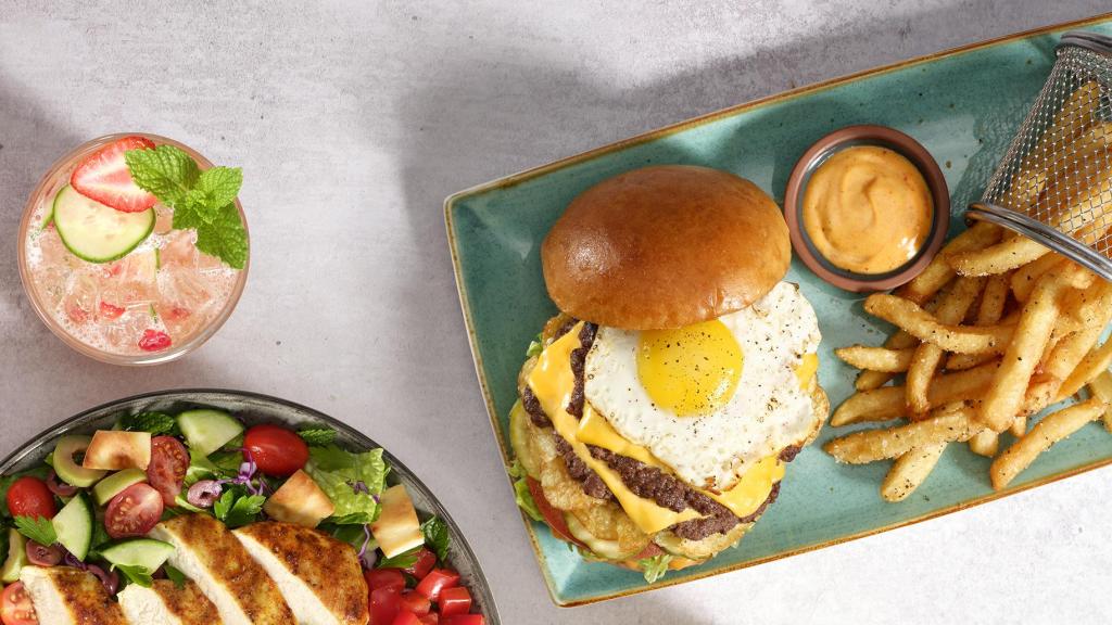 La 'Hamburguesa Colombiana'.