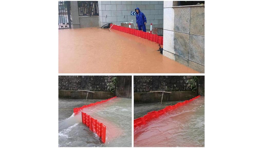 Barrera de deflectores.