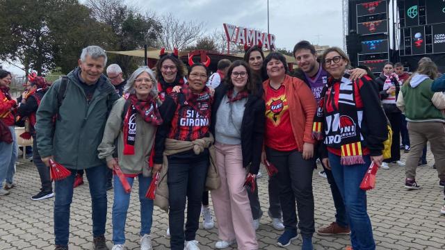 Aficionadas de Girona.