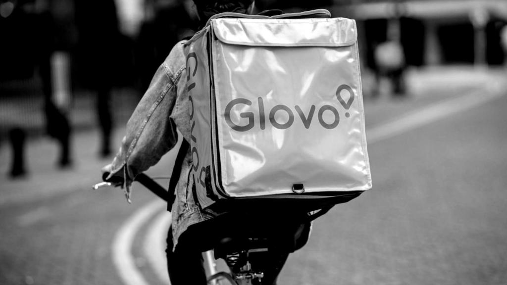 Repartidor de Glovo.