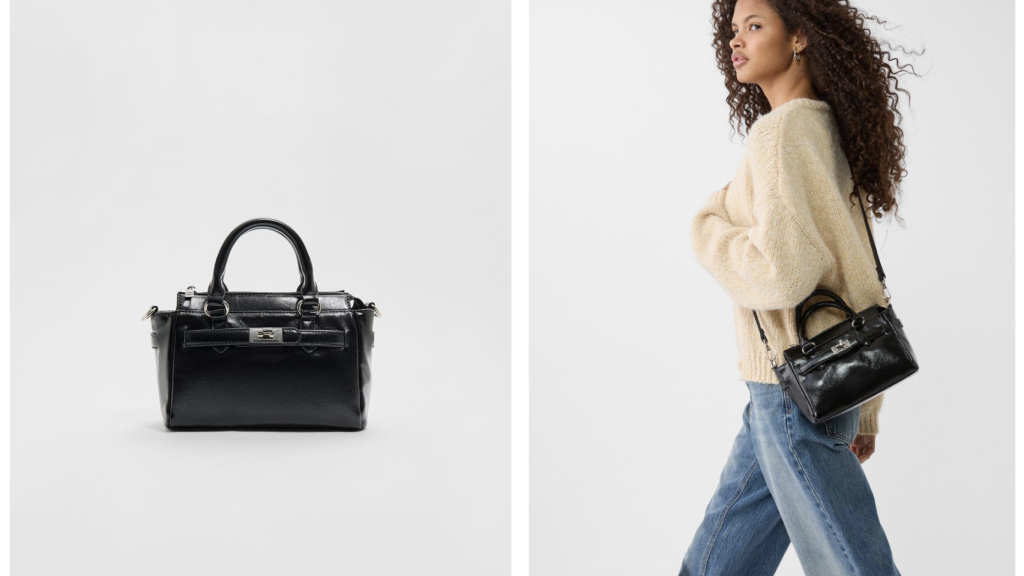 Bolso bandolera hebilla.