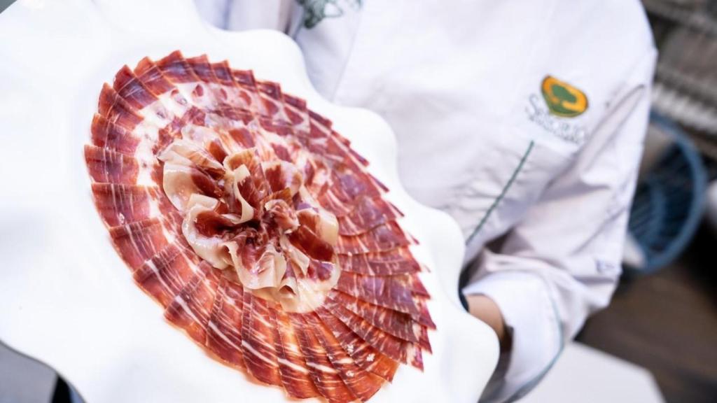 El jamón de Señorío de Montanera.
