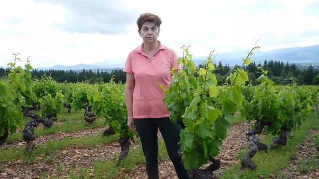 Elva García Amigo,  directora y propietaria de Bodega Aníbal de Otero.